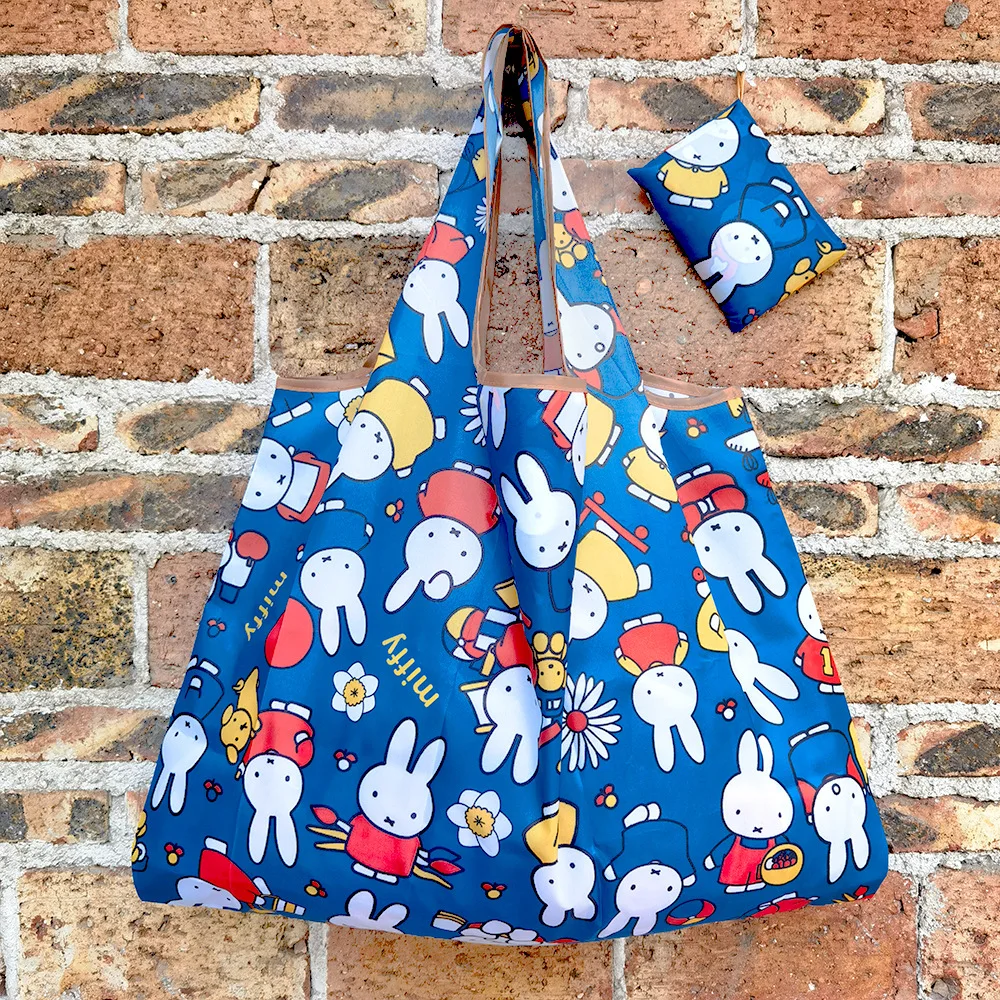 Tote Bag Beach - Miffy Tavşan Temalı, Çevre Dostu, Katlanabilir