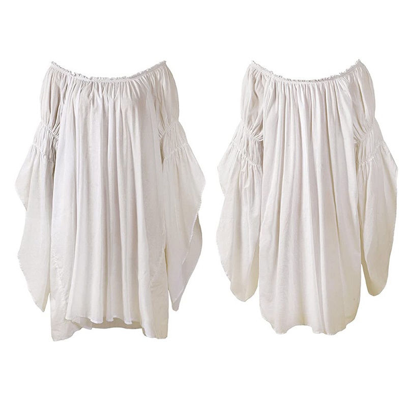 Vintage Ortaçağ Rönesans Bluz  - Blouse Off Shoulder incelemesi ve fiyatı