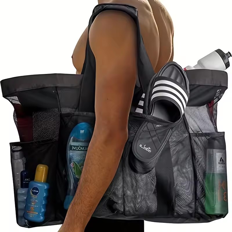 1 adet Ekstra Büyük File Plaj  - Tote Bag Beach incelemesi ve fiyatı