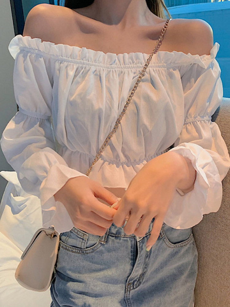 Kadın Üst Seksi Bluz Kapalı Om - Crop Top Crochet incelemesi ve fiyatı